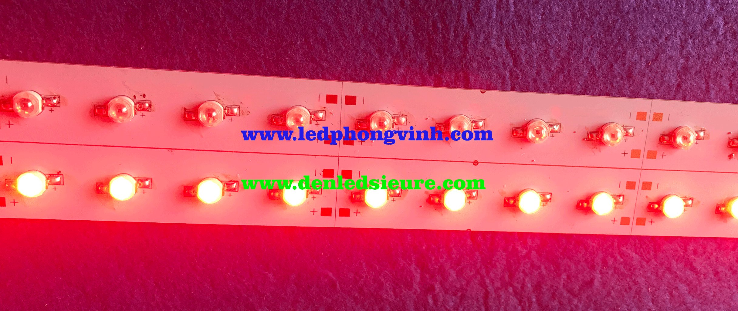 Led Thanh 3W 36 bóng/thanh đỏ/xanh lá/xanh dương