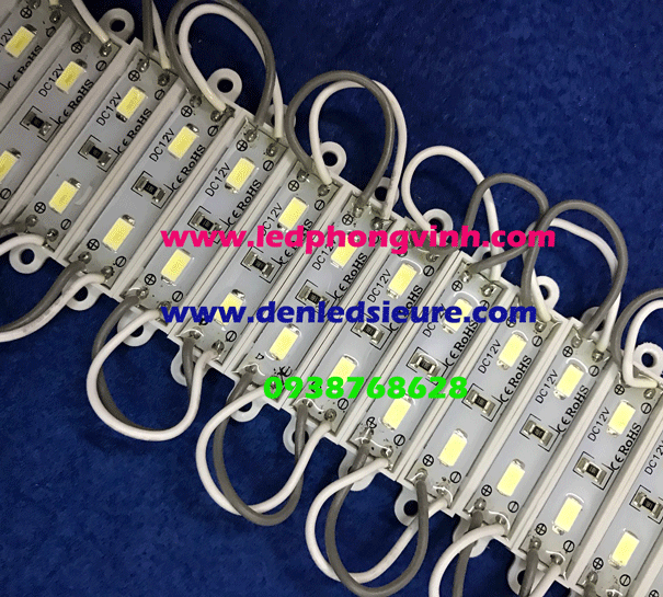 LED MODULE 2 BÓNG 5730/3609 TRẮNG