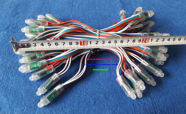  LED F8 FULL COLOR IC 6806 DÂY DÀI