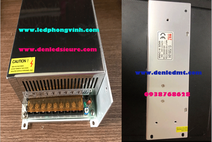 NGUỒN TỔ ONG 24V30A CÓ QUẠT