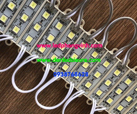 LED MODULE 3 BÓNG 5054 SAMSUNG TRẮNG/VÀNG/ĐỎ/XANH LÁ/XANH DƯƠNG