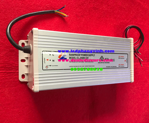 NGUỒN NGOÀI TRỜI 12V20A 2 ĐẦU DÂY