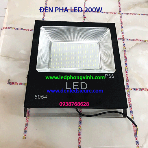 ĐÈN PHA LED 200W TRẮNG/VÀNG 